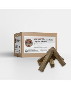 6" x 1" x 1" - Oak Pizza Oven and Table Fire Pit Wood
