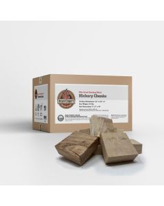 2.5" x 2.5" x 1" - Hickory Chunks