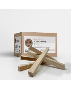 11" x 1" x 1" - Oak Kindling